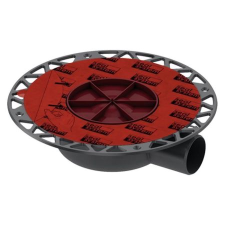 Сифон горизонтальный DN50 для террас и балконов, артикул 3601401