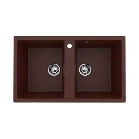 Кухонная мойка Ulgran U-708-345, шоколад, артикул U-708-345