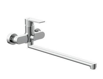 Смеситель для ванны Cersanit BRASKO с длинным изливом однорычажный (64091)