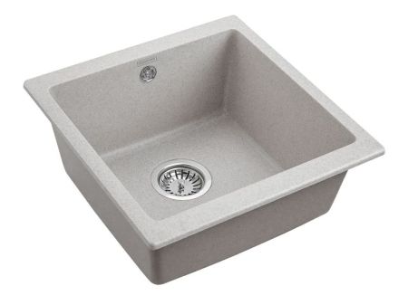 Кухонная мойка Paulmark Brilon 45 PM104546-GR Серая, артикул PM104546-GR