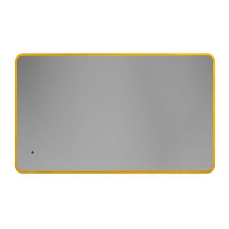 Зеркало с подсветкой ART&MAX Siena S AM-SieS-600-1000-DS-F-Gold, артикул AM-SieS-600-1000-DS-F-Gold