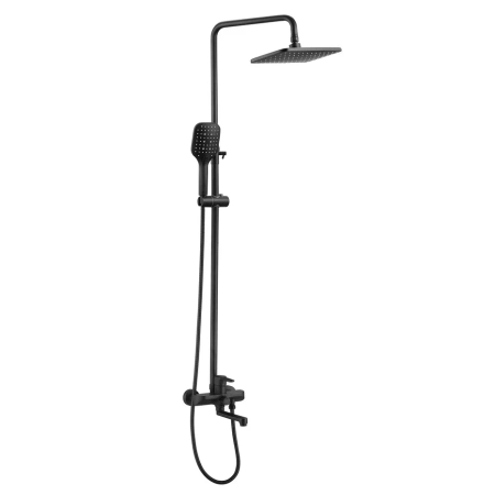 Душевая система Shevanik S8136H, черный, артикул S8136H