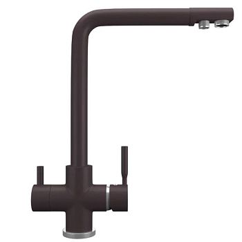 Смеситель для кухни Ulgran UQ-016-06, трюфель