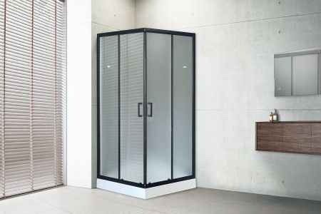 Душевой угол Royal Bath RB 90HP-C-BL (матовое), артикул RB90HP-C-BL