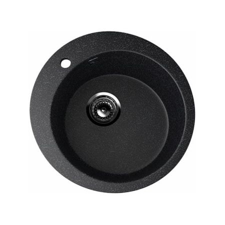 Кухонная мойка Ulgran U-405-308, черный, артикул U-405-308