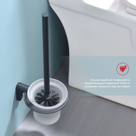 Ершик настенный Raglo R300.10.06, черный