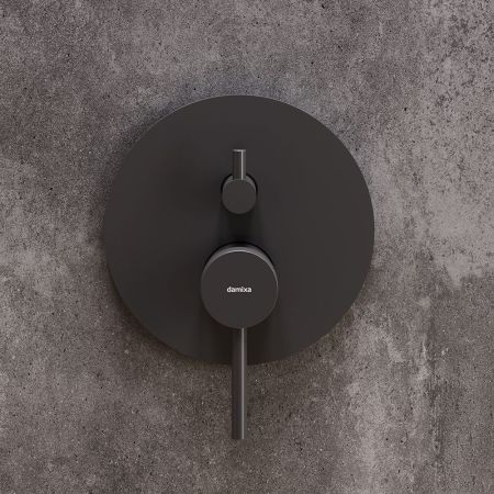 367100300 Scandinavian Pure, встраиваемый смеситель для ванной - душа, чёрный, артикул 367100300