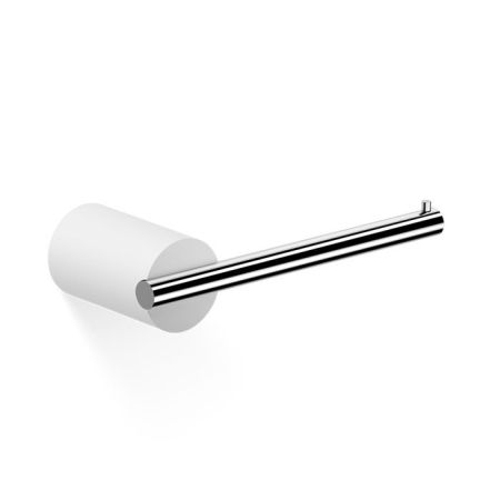 Бумагодержатель, Decor Walther, Stone, TPH, без крышки, ширина, мм-160, глубина, мм-70, высота, мм-40, тип установки-настенный, цвет-хром/белый матовый, артикул 0974854