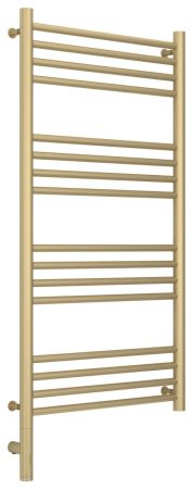 Полотенцесушитель электрический "БОГЕМА 3.0" прямая 1000х500 / МЭМ левый (Матовая шампань), артикул 022-5804-1050