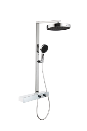 Душевая система Fmark FS45A-01, хром/черный, артикул FS45A-01
