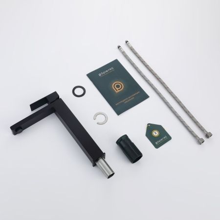 Смеситель для раковины Splenka S224.15.06, черный