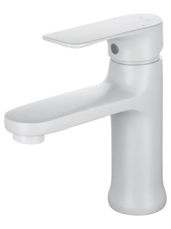 Смеситель для раковины WONZON & WOGHAND, Белый матовый (WW-XH-011-MW), артикул WW-XH-011-MW