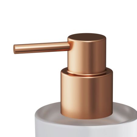 A85A36944 X-Joy, Стеклянный диспенсер для жидкого мыла с настенным держателем, роз. золото, артикул A85A36944