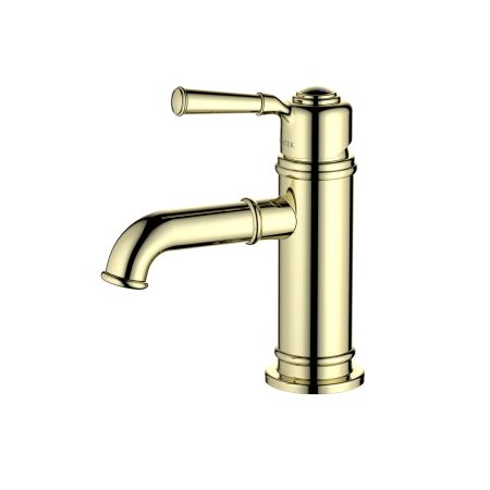 Смеситель для раковины 72, без донного клапана AQUATEK, полир. золото AQ1510PG КЛАССИК, артикул AQ1510PG