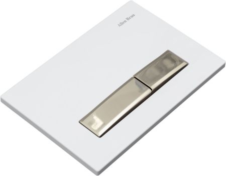 Клавиша смыва Allen Brau Fantasy 9.20004.20 белый глянец, артикул 9.20004.20