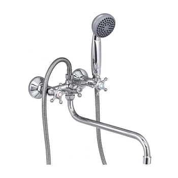 Смеситель для ванны Славен СЛ-ДВ-И31, хром