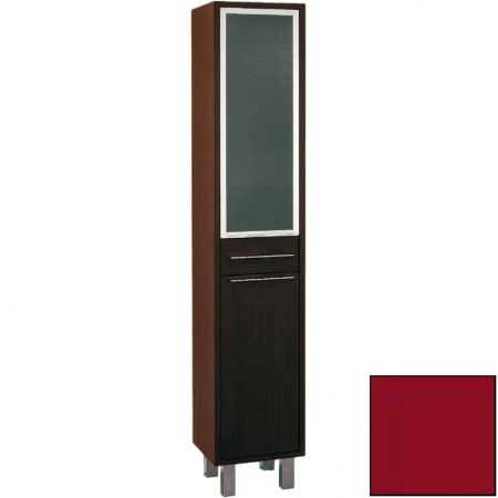 Шкаф пенал SanVit Квадро/Новелла 36 pkvad в цвете Ral Красный глянец, артикул pkvad