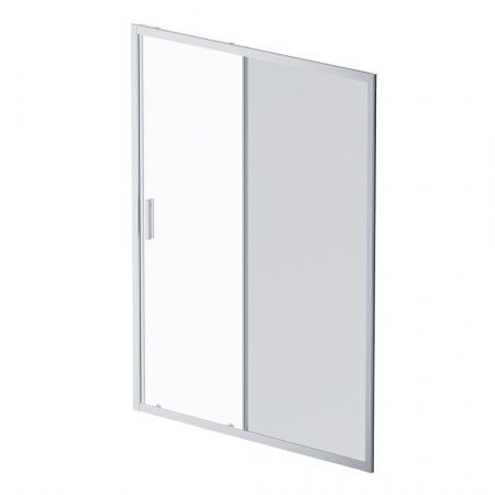 W90G-150-1-195MG Gem Solo Дверь душевая 150х195, стекло тонированное, профиль матовый хром W90G-150-1-195MG Gem Solo Дверь душевая 150х195, стекло тонированное, профиль матовый хром