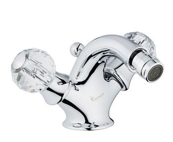 Смеситель Deco Cristall с донным клапаном для биде.