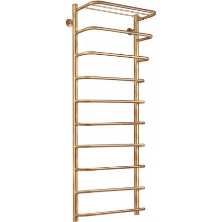 Водяной полотенцесушитель Secado Мерида 2 50х120 с полкой Бронза, артикул Мерида 2 50х120