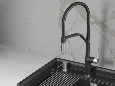 Смеситель для кухни GRANULA (9012, ШВАРЦ), артикул 9012, ШВАРЦ