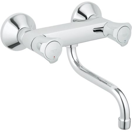 Смеситель для кухни GROHE Costa L, настенный, хром (31187001), артикул 31187001