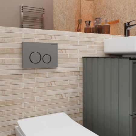 Клавиша для инсталляции CHARUS TM,
Серия: SPAZIO
Материал: Пластик ABS+Хромированные кольца
Тип: Механический
Размер: 245*165*14,5
Цвет: Хром матовый, артикул FP.330.46.01