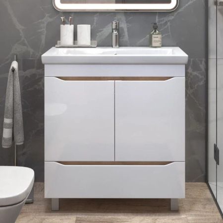 Тумба под раковину напольная VIGO Grani 286 дуб золотой, 80 см, артикул 286 дуб золотой