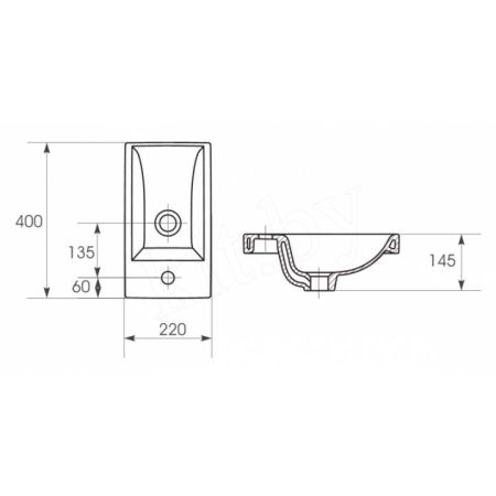 Умывальник "Сомо 40"