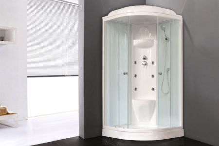 Душевая кабина Royal Bath RB 100HK7-WT (белое/прозрачное)