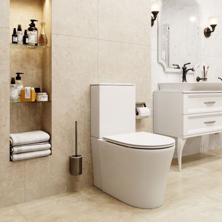 Унитаз SANTA напольный безободковый  Cerutti SPA CT8916, артикул CT8916
