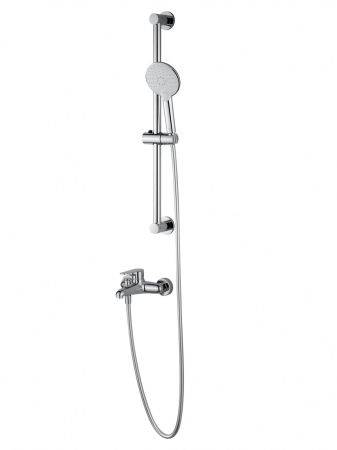 Смеситель для ванны с душевым гарнитуром WONZON & WOGHAND ALFA, Хром (WW-AE3205-CR), артикул WW-AE3205-CR