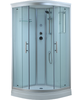 Душевая кабина Timo Standart T-6609 S 90x90 профиль Хром стекло прозрачное