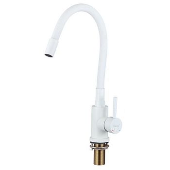 Смеситель для кухни Savol S-3002W-02, белый