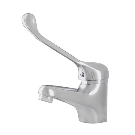 Смеситель с хирургической ручкой Сантаком stOMEGA 1079, хром