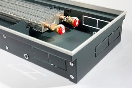 Внутрипольный конвектор Techno Usual KVZ 200-65-1400 без решетки Внутрипольный конвектор Techno Usual KVZ 200-65-1400 без решетки