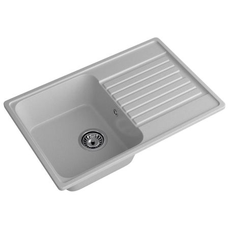 Кухонная мойка GranFest QUARZ 78, серый, артикул 78 серый