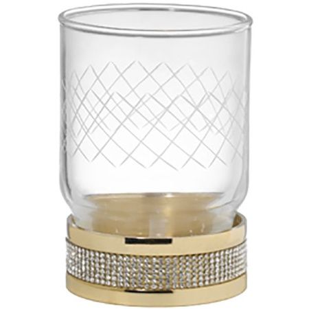 Настольный стакан ROYALE CRISTAL GOLD Настольный стакан ROYALE CRISTAL GOLD