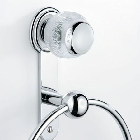 THG PANTHERE CRISTAL CLAIR Полотенцедержатель-кольцо, цвет хром, артикул A2H-A02-504N