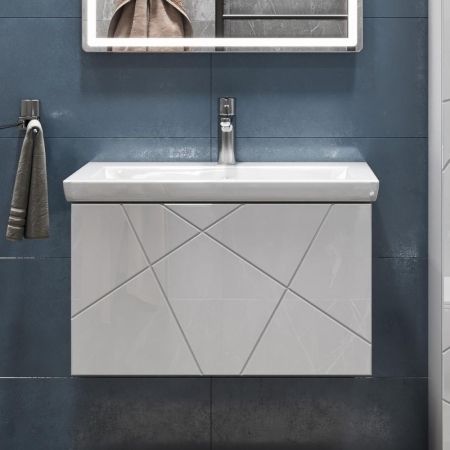 Тумба под раковину подвесная VIGO Geometry 033, 60 см, артикул 033