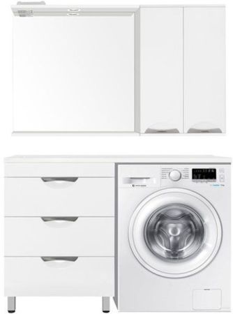 Тумба "Жасмин 60" (3 ящ.), Космос/Даллас 120, Люкс PLUS, артикул ЛС-00000644