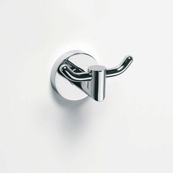 Крючок OMEGA двойной хром 84*60*66мм