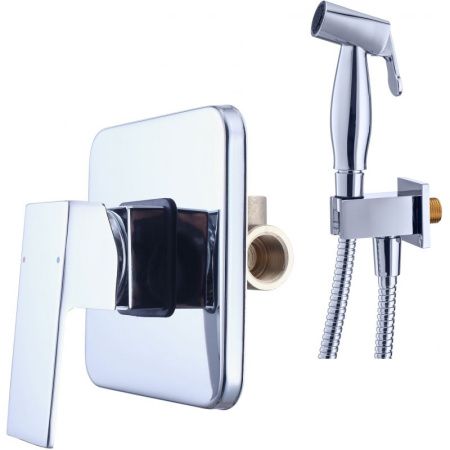 Гигиенический душ со смесителем Swedbe Platta 5526 Хром Гигиенический душ со смесителем Swedbe Platta 5526 Хром