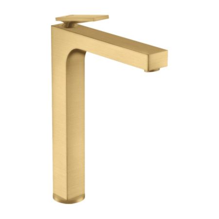 AX Citterio Смеситель для раковины 280, хр , цвет шлифованное золото, артикул 39021250