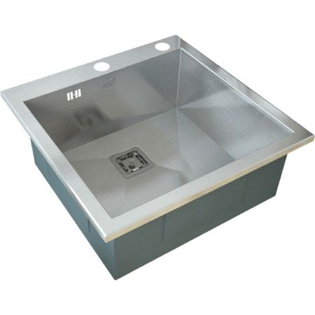 Кухонная мойка ZorG X X-5151GX Матовый хром, артикул X-5151GX