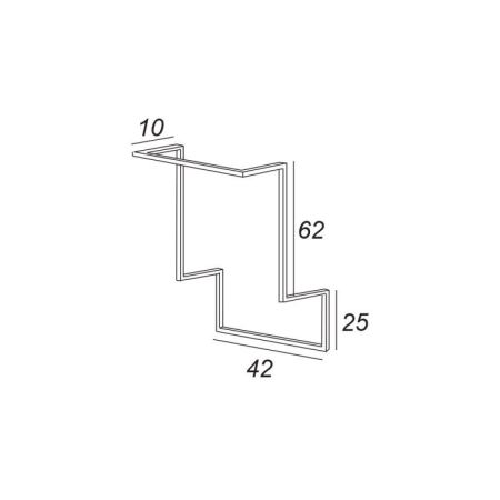 Мебель для ванной CEZARES URBAN 60, 74, артикул 55166