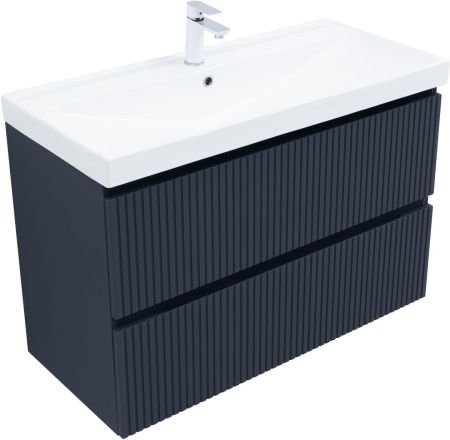 Тумба под раковину Aquanet Джейн (Flat) 100 маренго, артикул 00335431