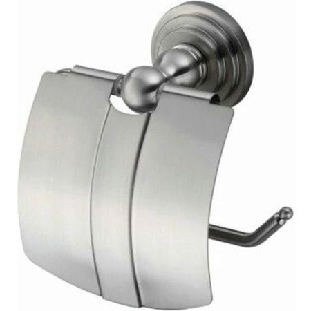 Держатель туалетной бумаги WasserKRAFT Ammer K-7025 с крышкой Хром матовый, артикул K-7025