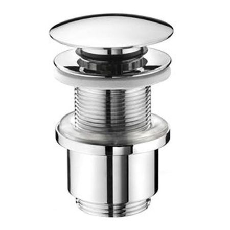 Донный клапан, Globo, для раковин, материал крышки-латунь, цвет крышки-хром, артикул FI024CR