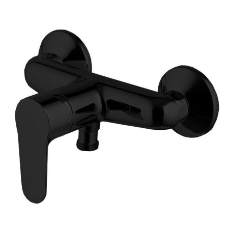 Fima Carlo Frattini Serie 22 Смеситель для душа, настенный, цвет: чёрный матовый, артикул F3835/1NS
